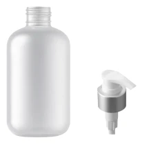 Флакон пластиковий MILLIFORM ( флакон: Матовий; дозатор:Срібло, алюмінієвий Олівія Матовий 200 мл)