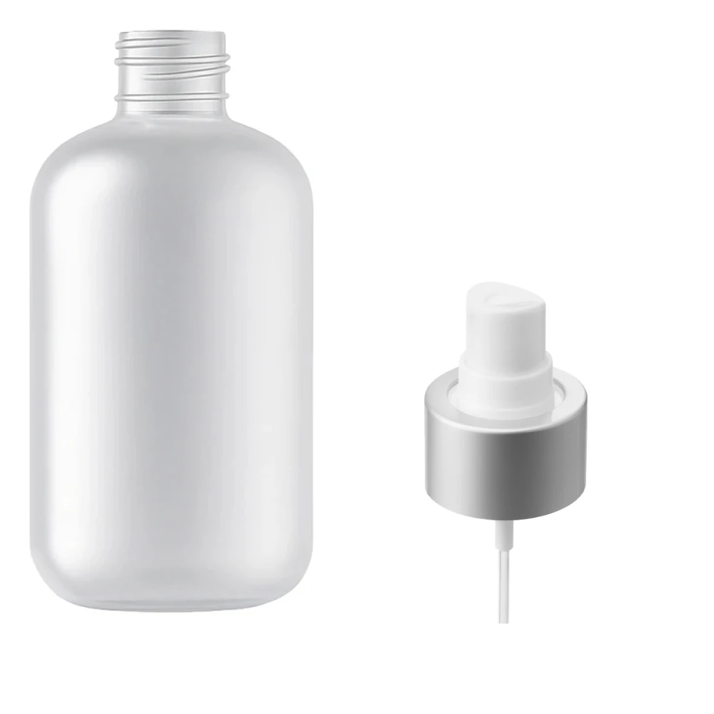 Флакон пластиковый MILLIFORM ( флакон: Матовый; спрей: Серебро, алюминиевый Оливия Матовый 200 мл)