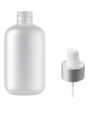 Флакон пластиковый MILLIFORM ( флакон: Матовый; спрей: Серебро, алюминиевый Оливия Матовый 200 мл)