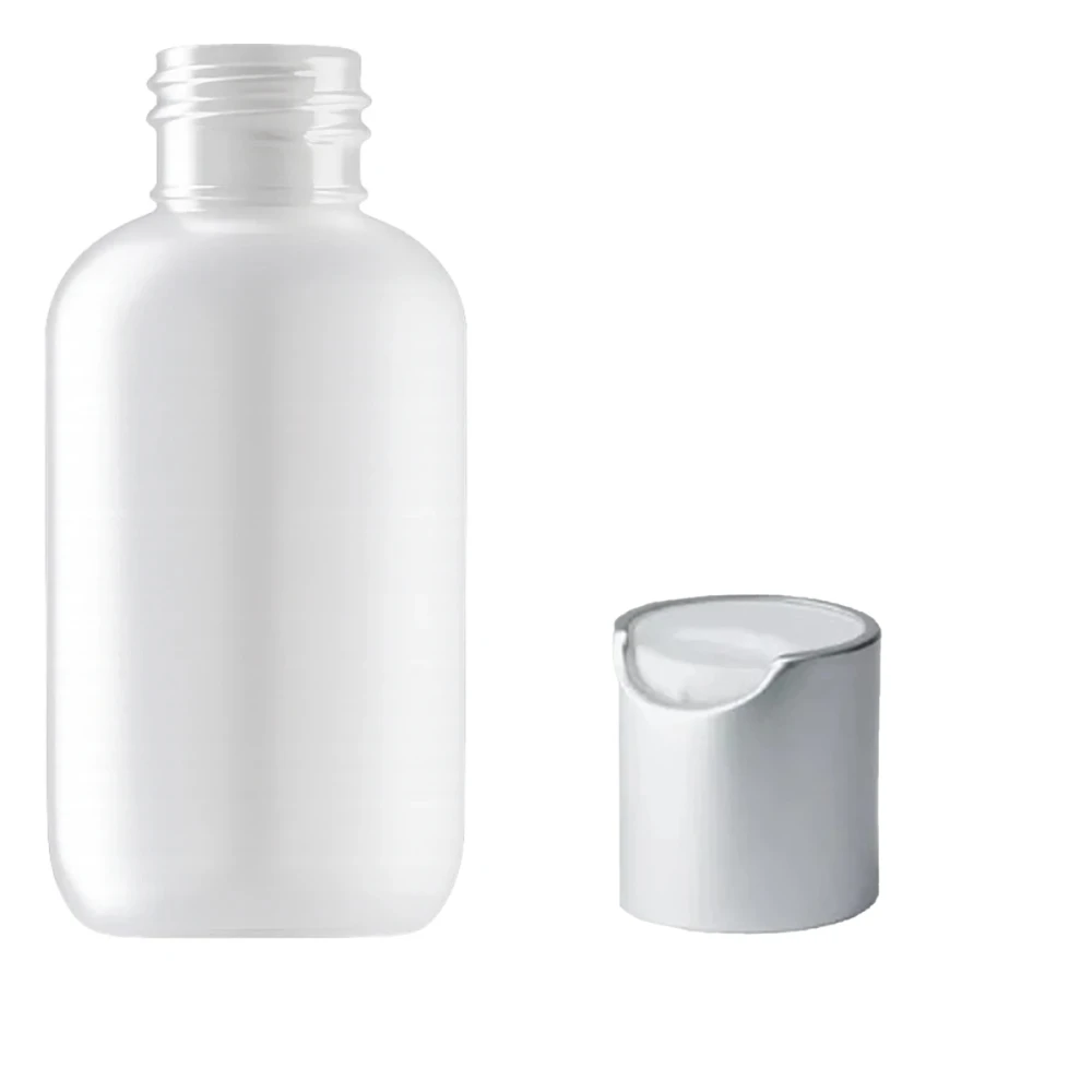 Флакон пластиковый MILLIFORM ( флакон: Матовый; диск-топ: Серебро, алюминиевый Оливия Матовый 100 мл)