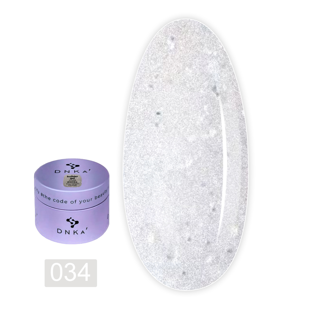Гель Builder DNKa 30 мл ( 034 Hollywood glow BGD0034)