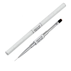 Пензлик NailSofTheDay Professional Brush (  2-in-1: Liner & Oval (лайнер + плоский овал) 11 мм)