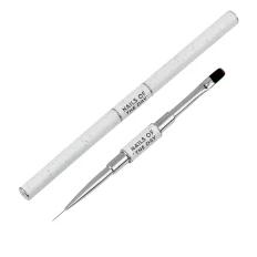 Пензлик NailSofTheDay Professional Brush (  2-in-1: Liner & Oval (лайнер + плоский овал) 11 мм)