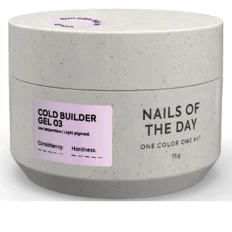 Гель Cold Builder gel 15 мл (03 Розовый)