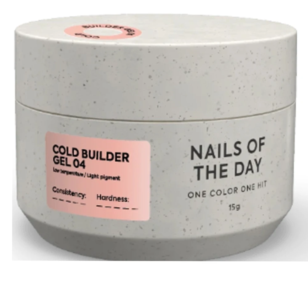 Гель Cold Builder gel 15 мл (04 Персиковый)