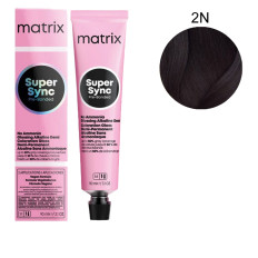 Фарба для волосся Matrix без аміаку SUPER SYNC, 90 мл ( 2N)
