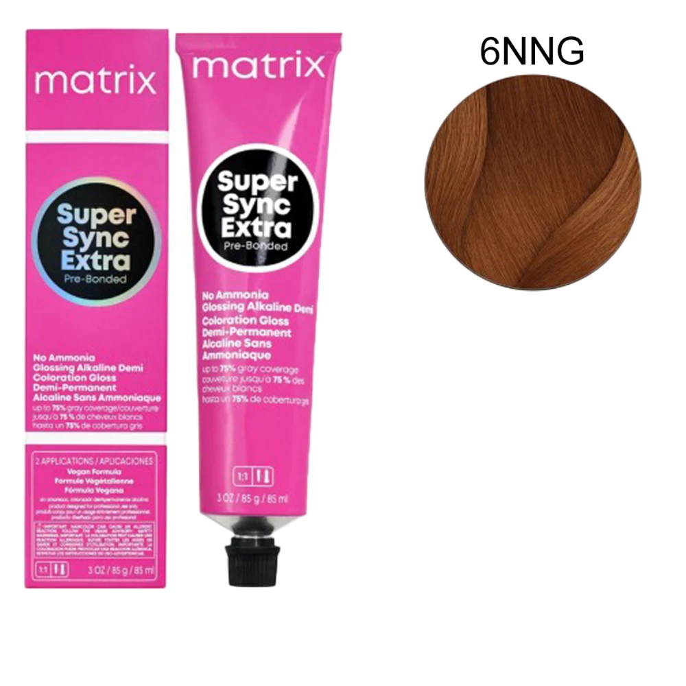 Краска для волос Matrix без аммиака SUPER SYNC, 90 мл ( 6NNG)