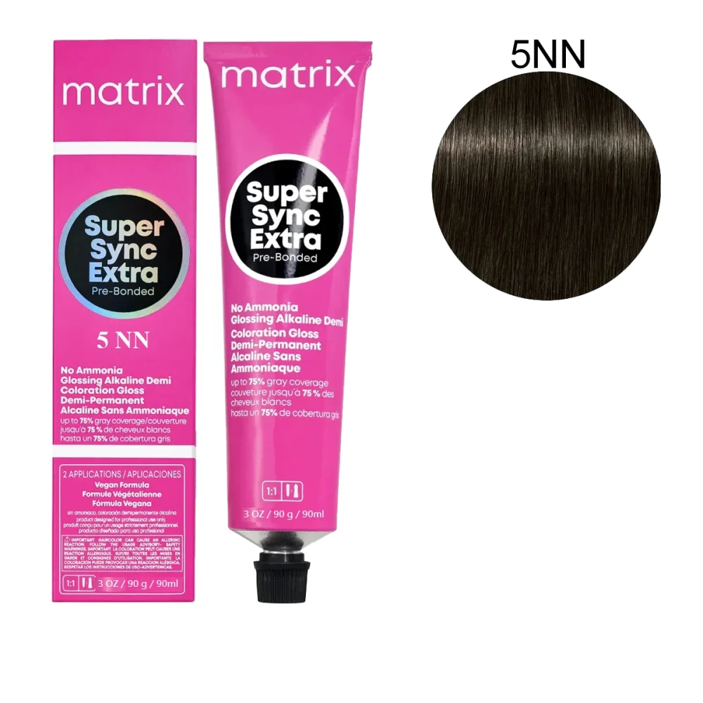 Краска для волос Matrix без аммиака SUPER SYNC EXTRA, 90 мл (5NN E4540300)