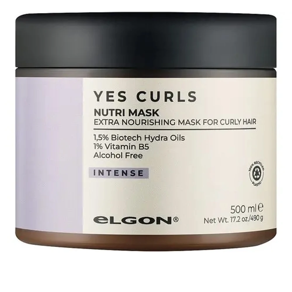 Маска питательная для вьющихся волос ELGON Yes Curls (500 мл 450330)