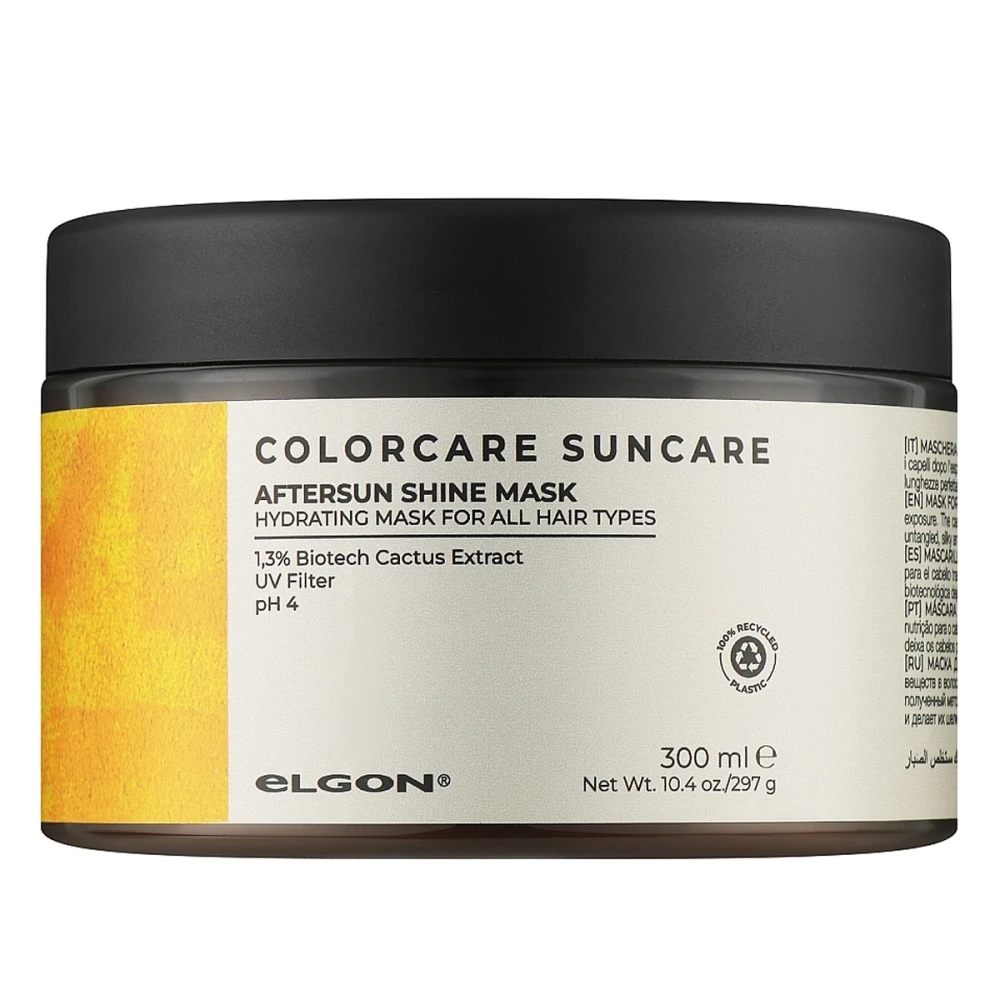 Маска після сонця для блиску волосся ELGON Suncare (300 мл 450156)