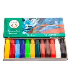 Набор краска акриловая YRE 12*6 мл