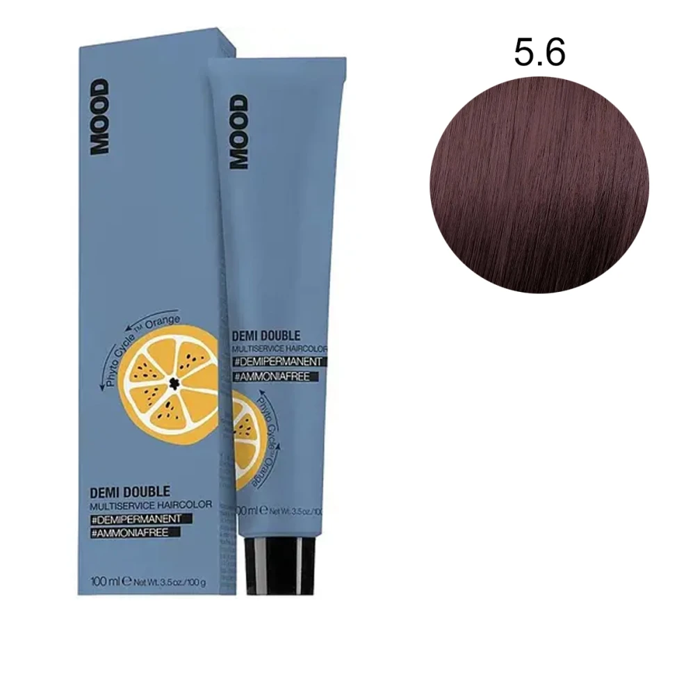Краска безаммиачная мультифункциональная для волос MOOD Demi Double (5/6 100 мл 687318)