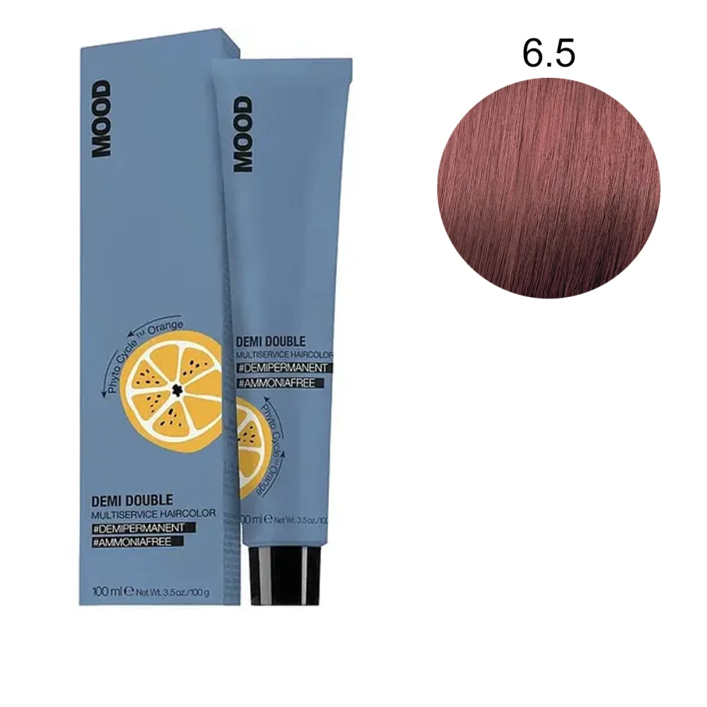 Фарба безаміачна мультифункціональна для волосся MOOD Demi Double ( 6/5 100 мл 687301)