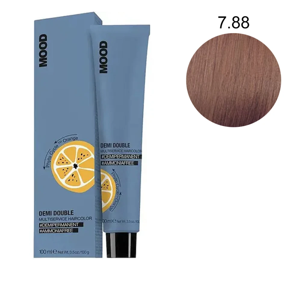 Фарба безаміачна мультифункціональна для волосся MOOD Demi Double ( 7-88 100 мл 687363)