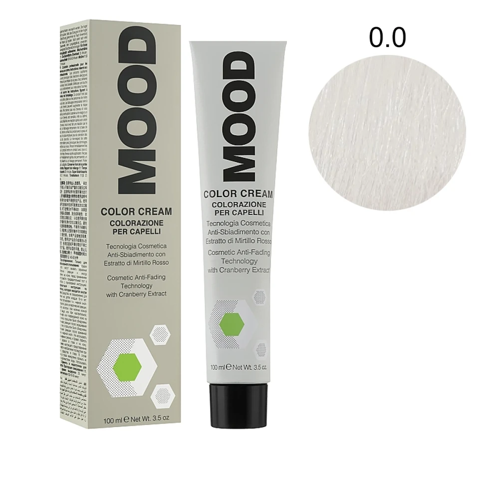 Фарба-крем  для волосся з амiаком MOOD Сolor ( 0-0 100 мл 518110)