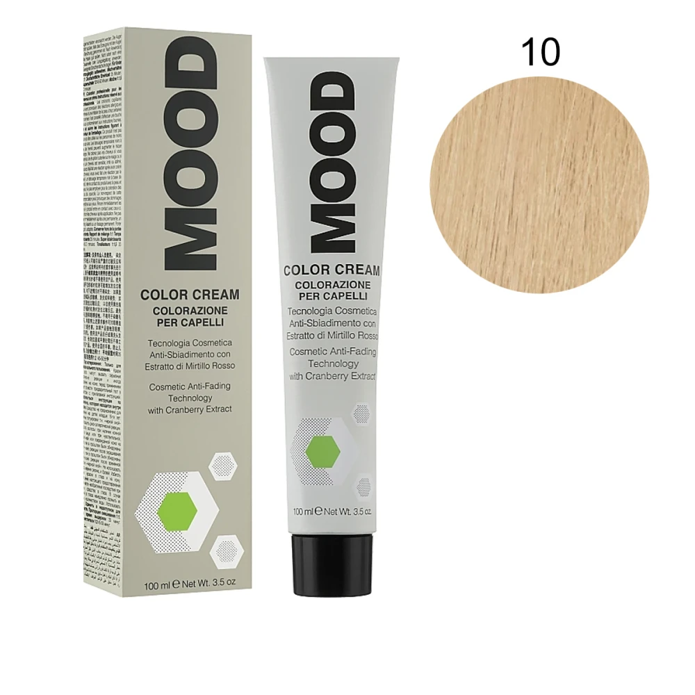 Краска-крем для волос с аммиаком MOOD Color (10 100 мл 518196)