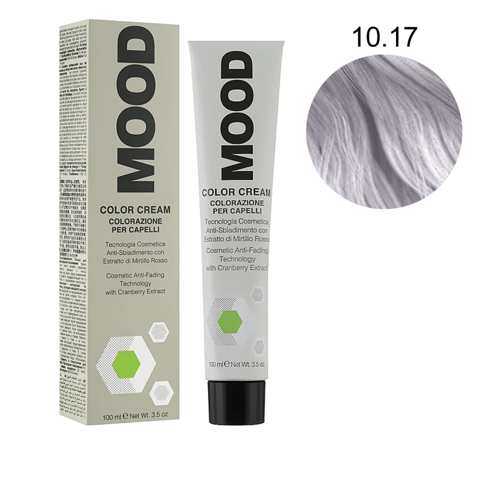 Фарба-крем  для волосся з амiаком MOOD Сolor ( 10-17 100 мл 686779)