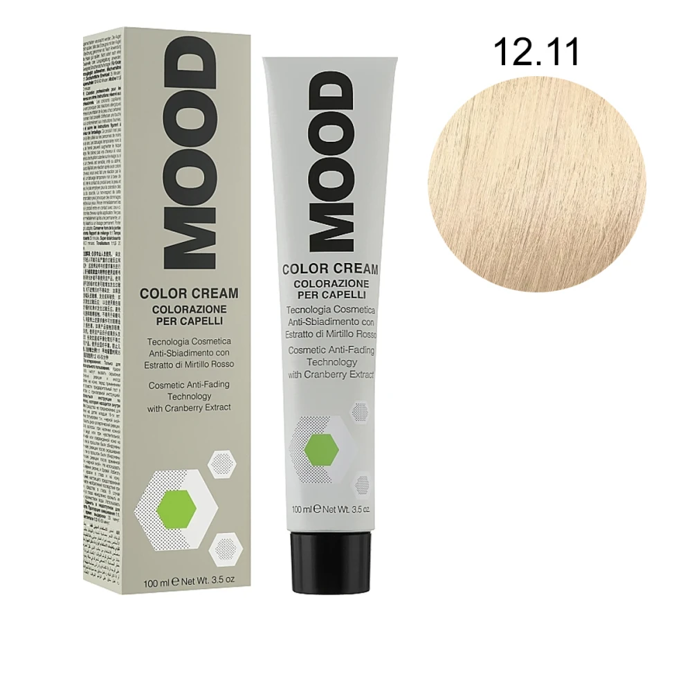 Краска-крем для волос с аммиаком MOOD Color (12-11 100 мл 518158)
