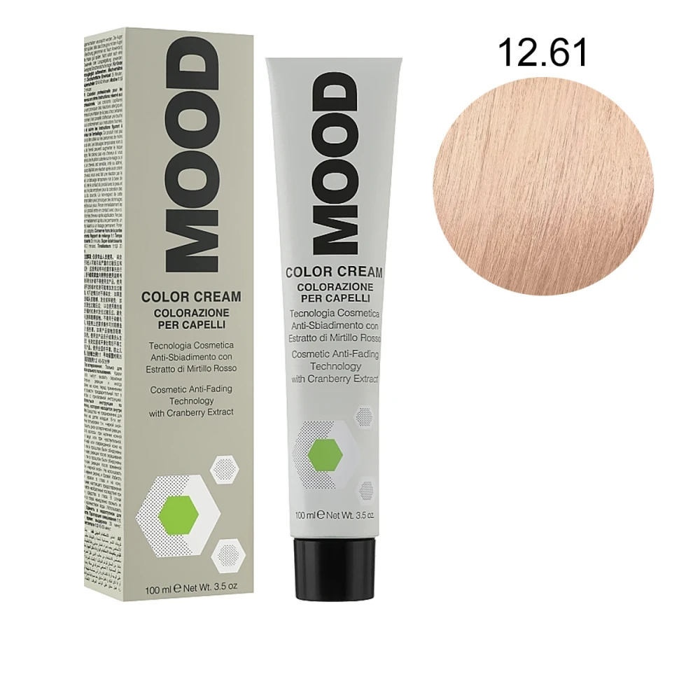 Фарба-крем  для волосся з амiаком MOOD Сolor ( 12-61 100 мл 518134)