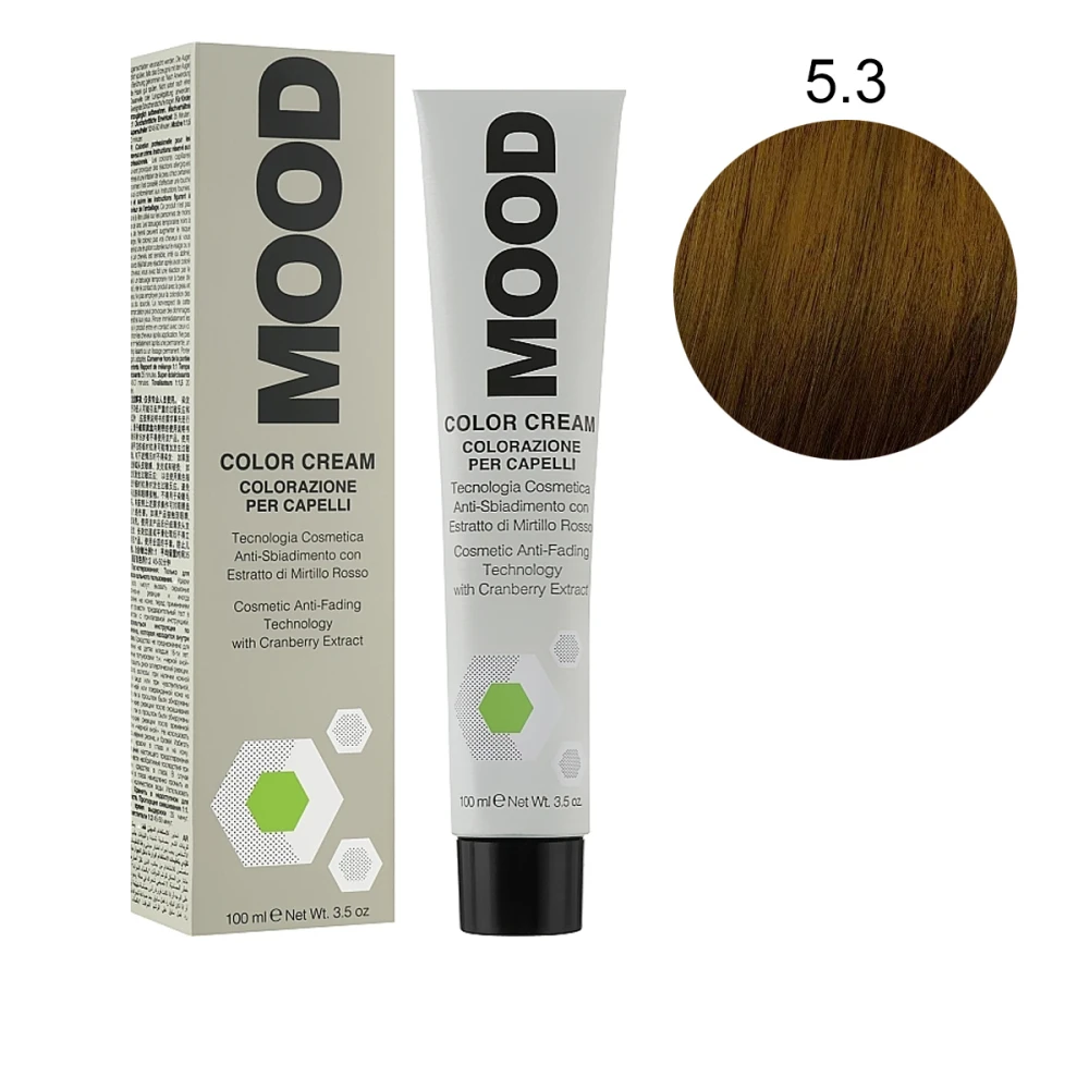 Фарба-крем  для волосся з амiаком MOOD Сolor ( 5-3 100 мл 518486)