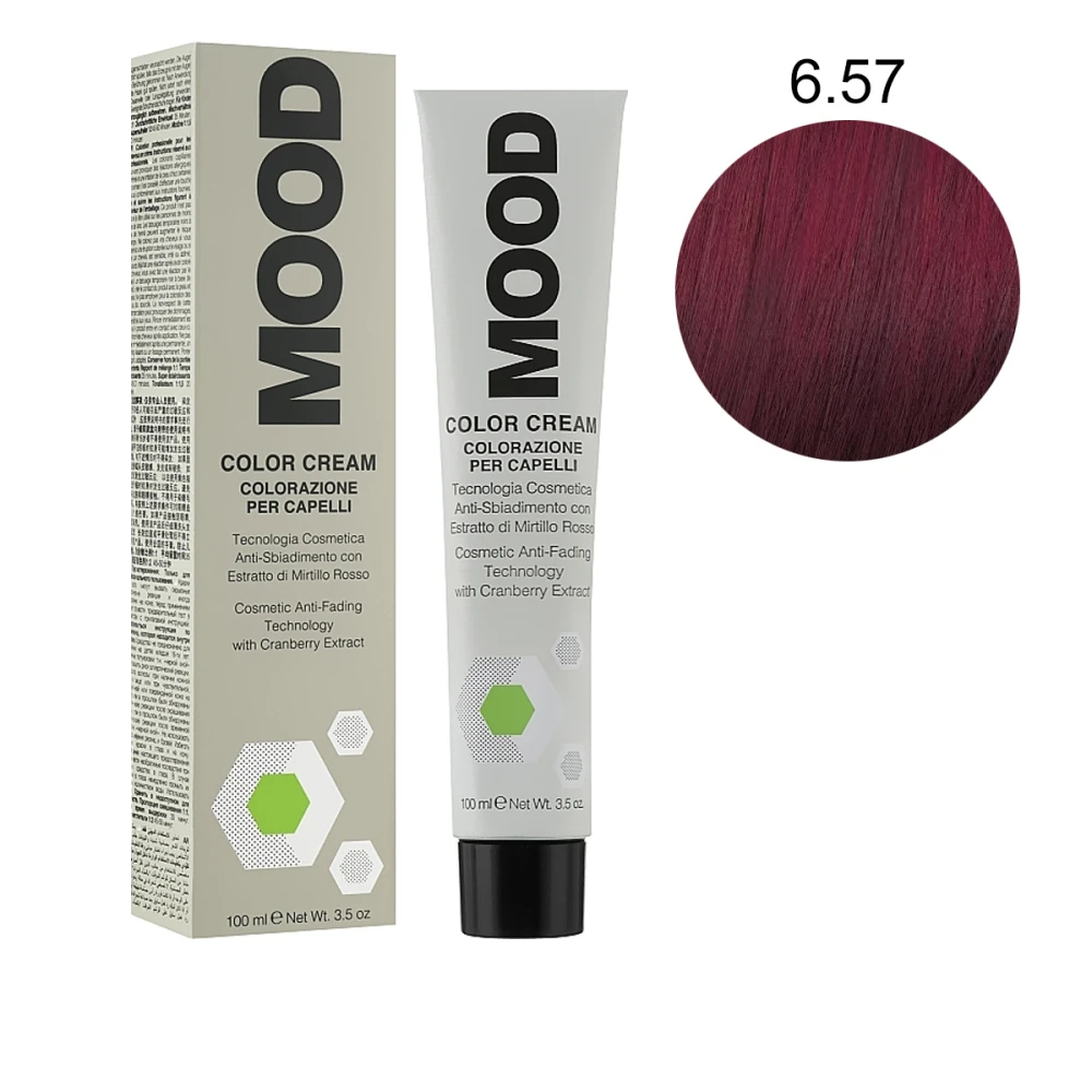 Краска-крем для волос с аммиаком MOOD Сolor (6-57 100 мл 518875)