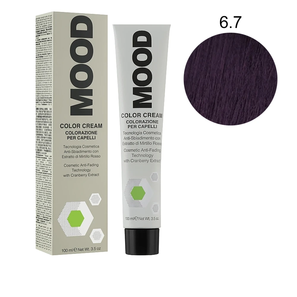 Краска-крем для волос с аммиаком MOOD Color (6-7 100 мл 518783)