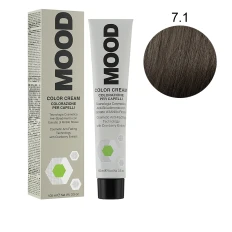 Фарба-крем  для волосся з амiаком MOOD Сolor ( 7-1 100 мл 518370)