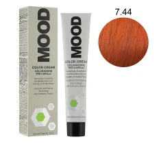 Фарба-крем  для волосся з амiаком MOOD Сolor ( 7-44 100 мл 518820)