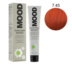Фарба-крем  для волосся з амiаком MOOD Сolor ( 7-45 100 мл 518837)