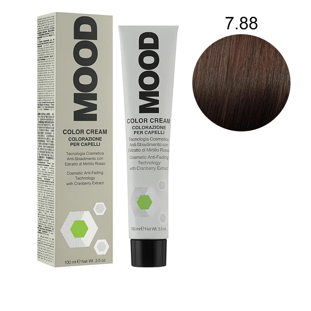 Краска-крем для волос с аммиаком MOOD Color (7-88 100 мл 686809)