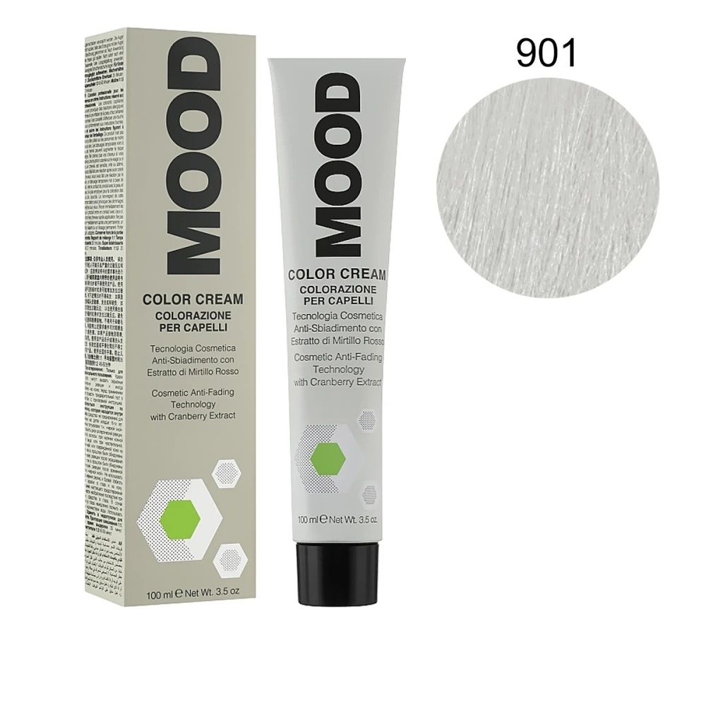 Краска-крем для волос с аммиаком MOOD Сolor (901 100 мл 518233)