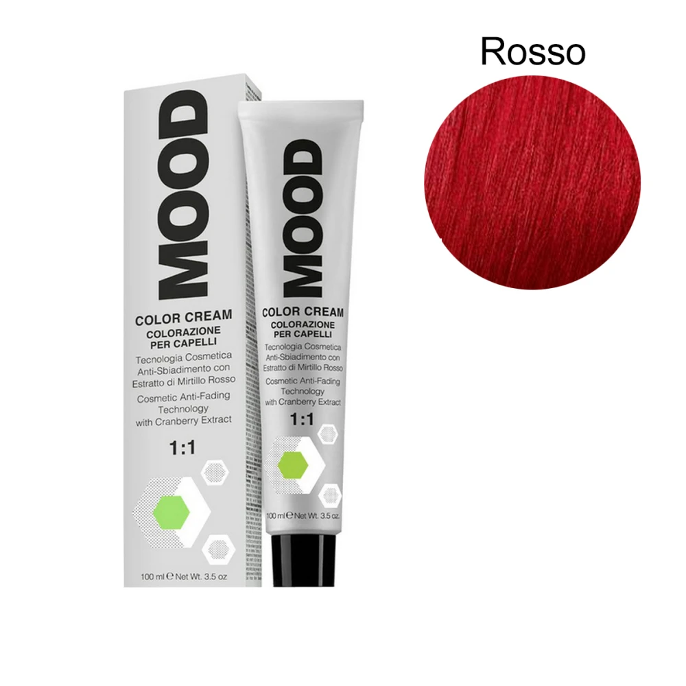 Крем-корректор для волос MOOD Сolor (Booster Rosso Розовый 100 мл 518738)