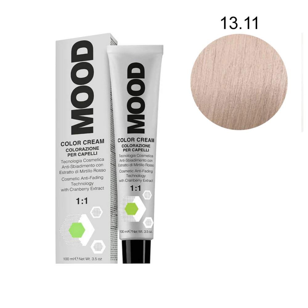 Фарба-крем для волосся з амiаком MOOD Сolor Extra Blondes №13 ( 13-11 100 мл 450019)