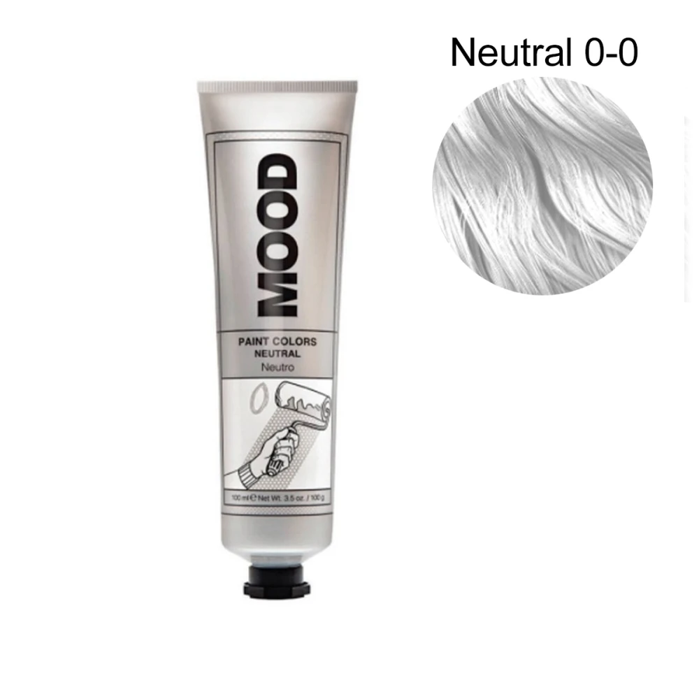 Краска полуперманентная для ярких оттенков MOOD Paint Сolor ( Neutral 0-0 Нейтральний 100 мл 681996)