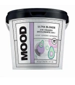 Осветитель на основе глины для обесцвечивания волос MOOD Рowder ( Ultra Blonde 400 г 685314)