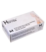 Перчатки винил неопудр/нестер/нетекстурированные Hoffen Прозрачные 100 ед. (M )