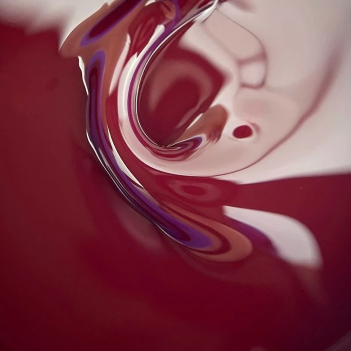 Гель-лак Вітражний (алхімія) 9 мл (LOVE)