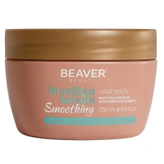 Маска для уплотнения и эластичности волос BEAVER (Keratin 250 мл)
