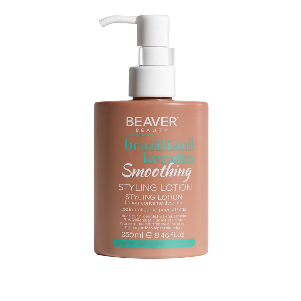 Крем для укладки и разглаживания волос BEAVER (Keratin 250 мл)