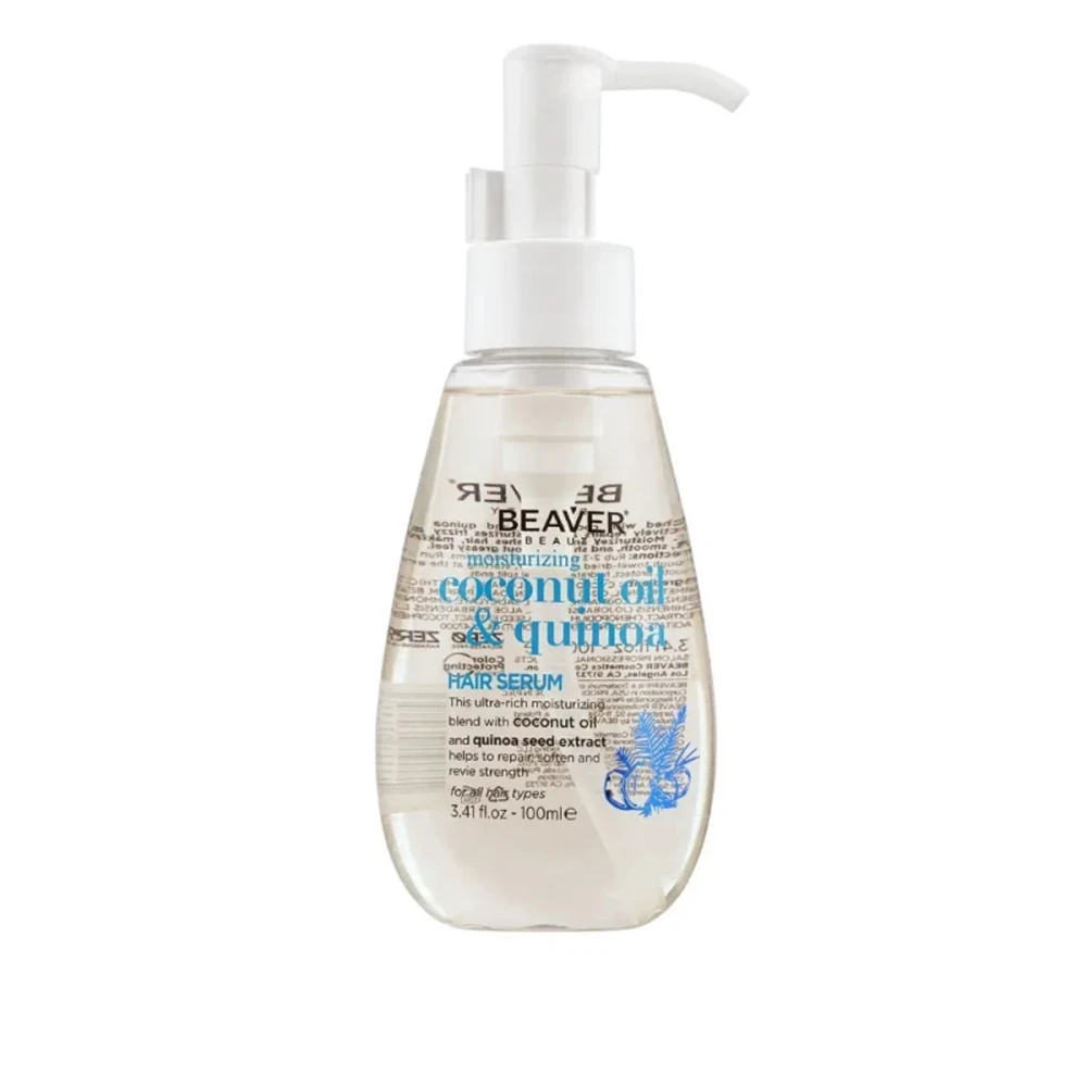Олія для зволоження та живлення сухого волосся BEAVER (Coconut Oil 100 мл)