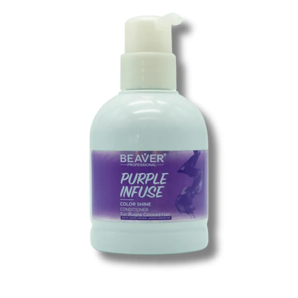 Кондиціонер для інтенсивного догляду волосся BEAVER (Infuse Color Shine Purple 200 мл)