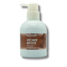 Кондиционер для интенсивного ухода за волосами BEAVER (Infuse Color Shine Brown 200 мл)