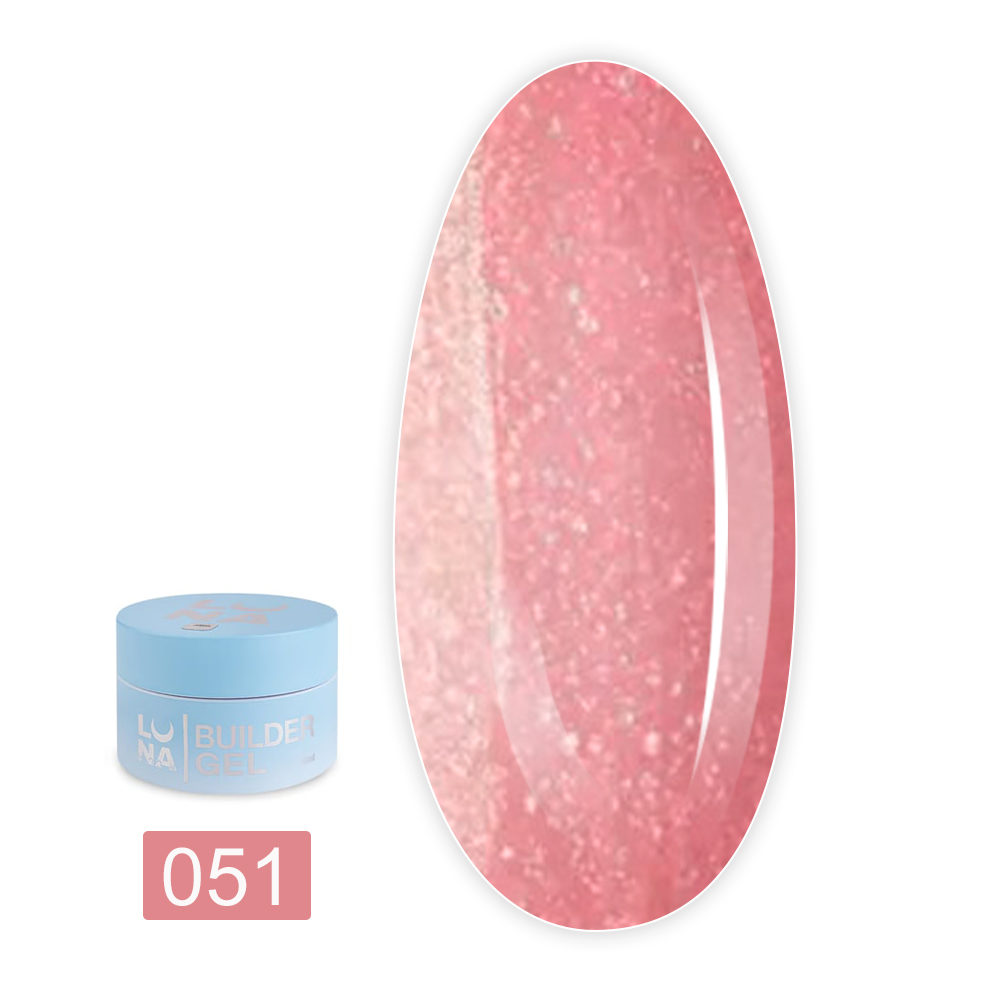 Гель для укріплення LunaMoon 30 мл (Light acrygel 051)