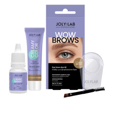 Набір  для фарбування брів Joly:Lab (Wow Brows 7.7 Light Brown)
