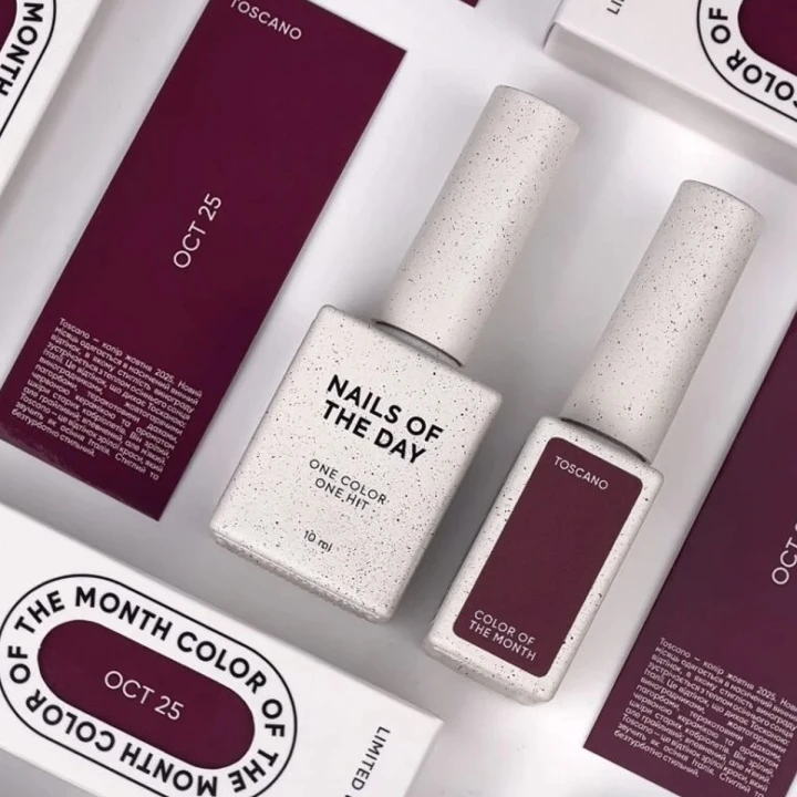 Гель-лак Color of the month NailSofTheDay (October 2025 Toscano 10 мл)