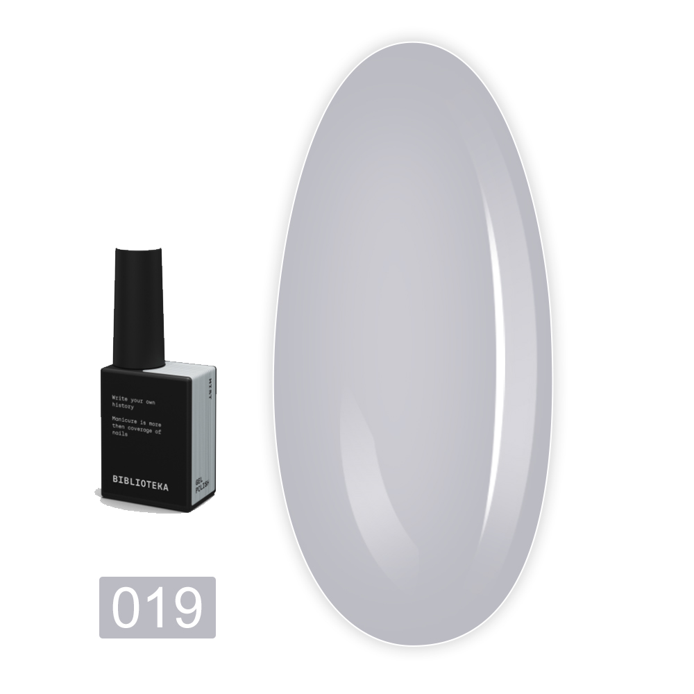 Гель-лак BIBLIOTEKA , 10 мл (19 Mist - Имла)