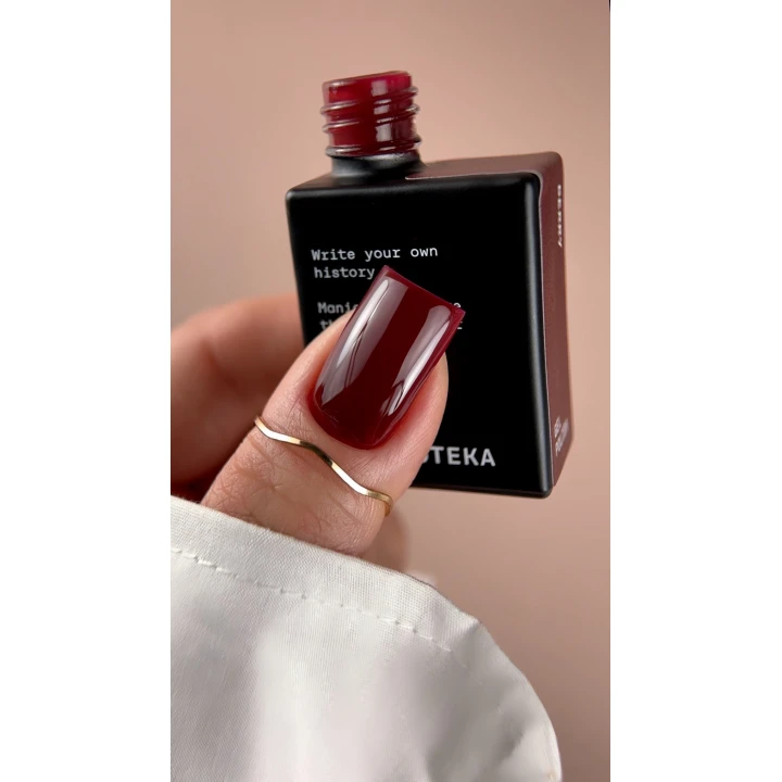 Гель-лак BIBLIOTEKA , 10 мл (23 Berry - Ягода)