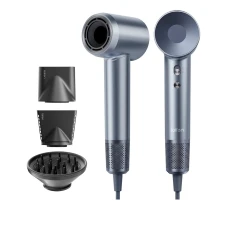 Фен для волос Laifen Swift Special NЕW профессиональный с ионизацией + 3 насадки 2,5м (демо-образец) (Silver Blue)
