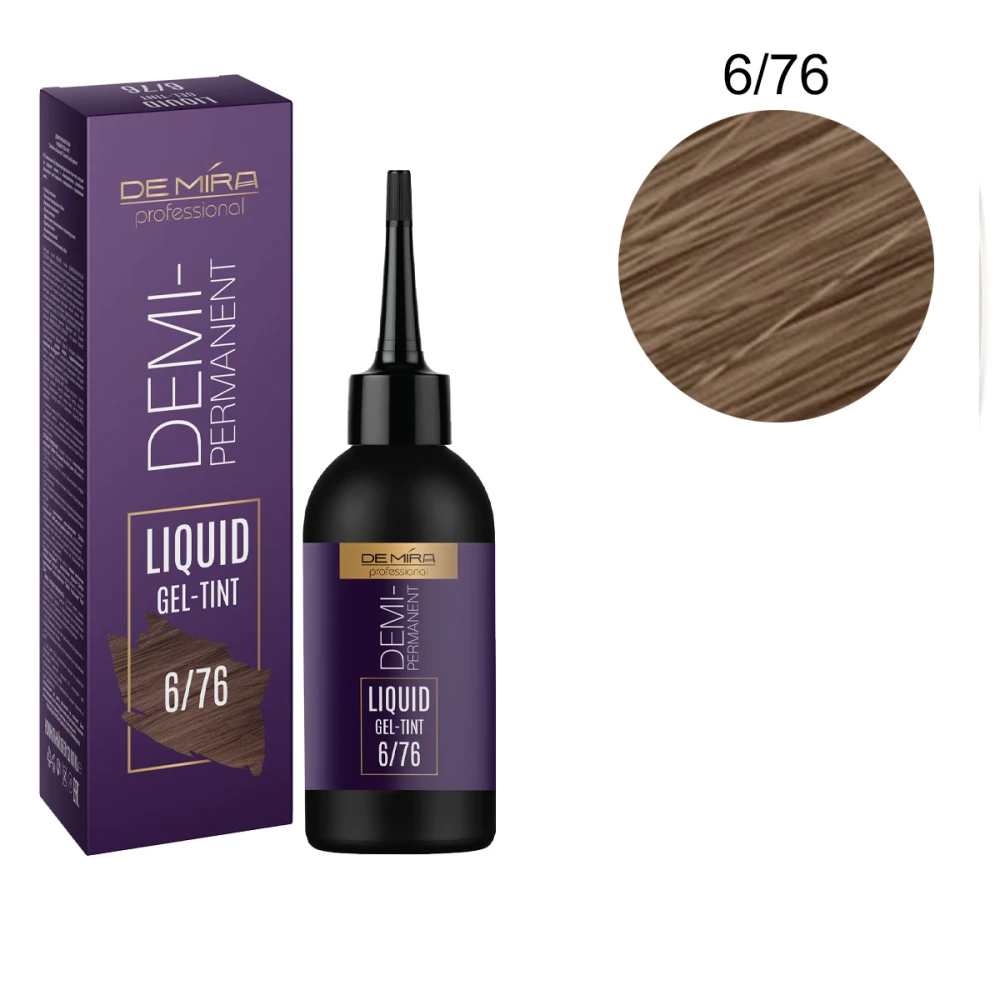 Демиперманентный жидкий гель-тинт DEMIRA CLP 120 мл (6/76)