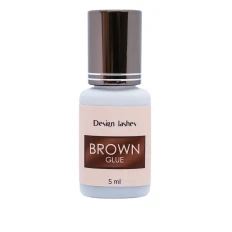 Клей для нарощування Design Lashes (Brown 5 мл)